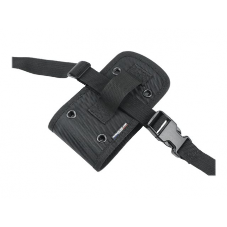 Mobilis REFUGE Holster M - Holster bag for mobile phone  /  handheld - 1680D polyester - black - 5