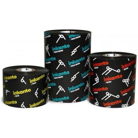 INKANTO thermal transfer ribbon, APR 6 wax/resin, 110mm, black - 0