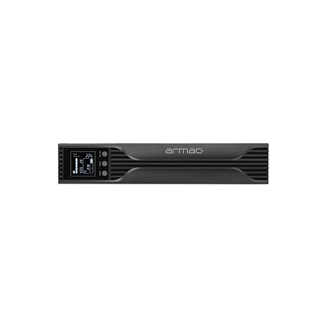Armac Rack PSW series R/3000I/PSW - UPS (rack-mountable / external) - AC 230 V - 2100 Watt - 3000 VA 9 Ah 9 Ah - USB - output connectors: 8 - 2U - 19" - 5