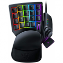 Razer Tartarus Pro - Keypad - with scroll wheel, 8-way directional thumbpad - backlit - USB - key switch: Razer Analog Optical Switches