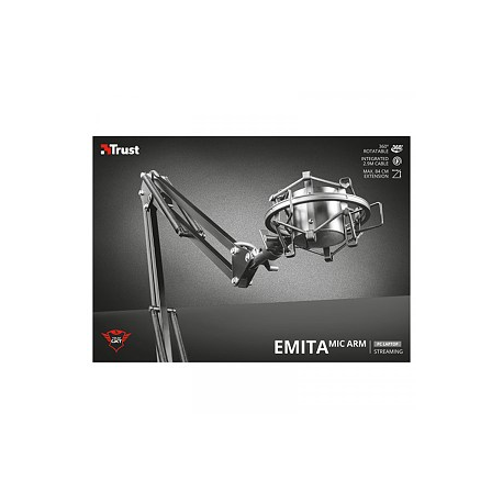 Trust 253 Emita Streaming Microphone Arm - Mounting kit - for microphone (adjustable arm) - desk-mountable - 5