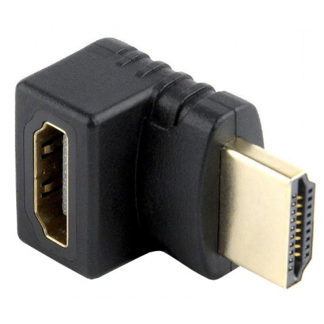 Cablexpert A-HDMI270-FML - HDMI adapter - HDMI male straight to HDMI female angled - 3