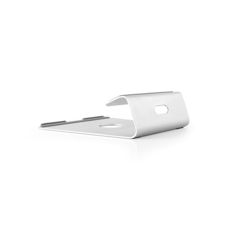 Neomounts by Newstar NSLS025 - Stand - for notebook - brushed aluminium - silver - screen size: 10"-17" - desktop - 1