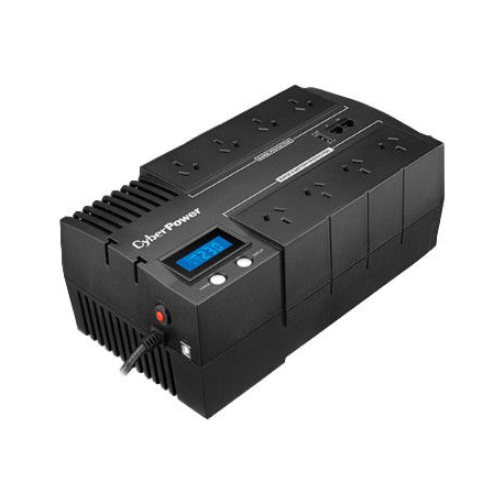 CyberPower BRICs LCD Series BR1200ELCD - UPS - AC 220 / 230 / 240 V - 720 Watt - 1200 VA - USB - output connectors: 8 - France - 2