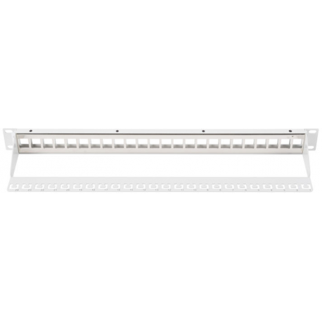 DIGITUS Professional DN-91410 - Patch panel - RJ-45 X 24 - RAL 7035 - 1U - 19" - 1