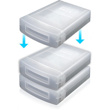 ICY BOX IB-AC602a - hard drive protective case - 1