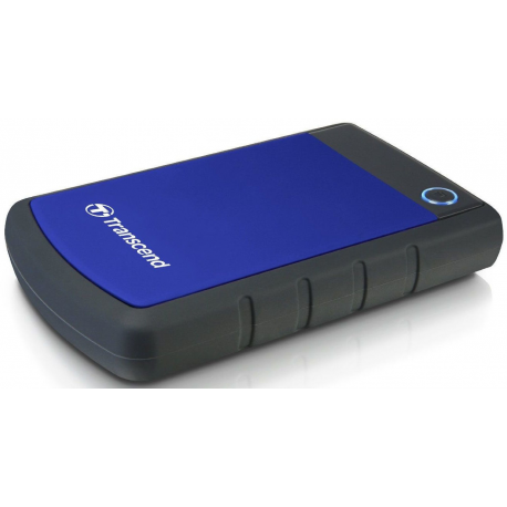 Transcend StoreJet 25H3B - Hard drive - 1 TB - external (portable) - 2.5" - USB 3.0 - 1