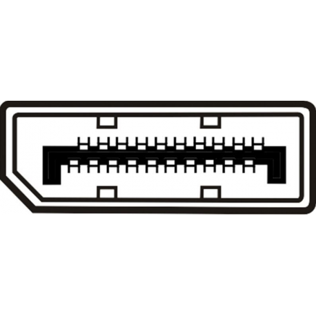 ASSMANN - DisplayPort cable - DisplayPort (M) to DisplayPort (M) - 15 m - molded - black - 1