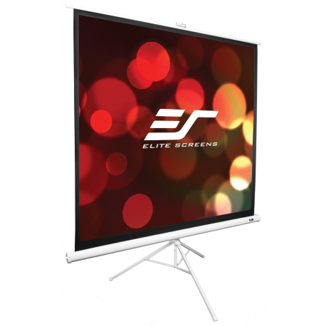 Elite Tripod Series T120NWV1 - Projection screen with tripod - 120" (305 cm) - 3:2 - Matte White - black - 3