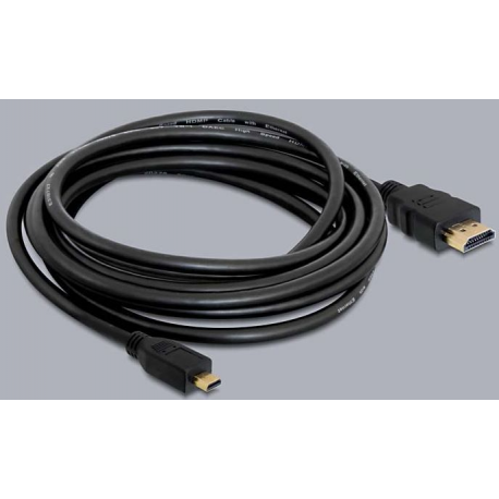 Delock - HDMI cable - HDMI male to micro HDMI male - 3 m - 1