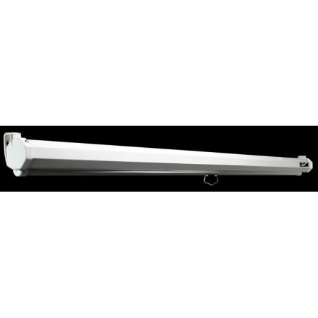 Elite Screens Manual Series M136XWS1 - Projection screen - ceiling mountable, wall mountable - 136" (345 cm) - 1:1 - Matte White - 3