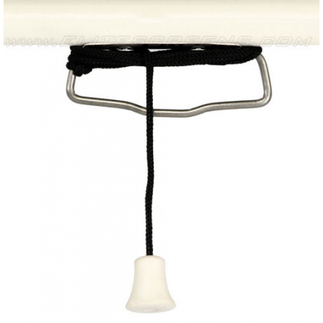 Elite Screens Manual Series M136XWS1 - Projection screen - ceiling mountable, wall mountable - 136" (345 cm) - 1:1 - Matte White - 5