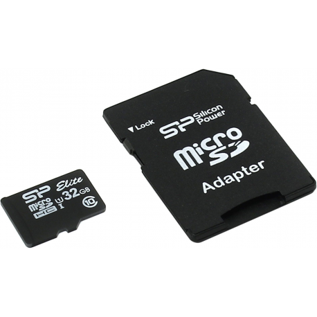 SILICON POWER 32GB, MICRO SDHC UHS-I, SDR 50 mode, Class 10, with SD adapter - 3