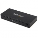 StarTech.com S-Video or Composite to HDMI Converter with Audio - 720p - Video converter - composite video, S-video - HDMI - black