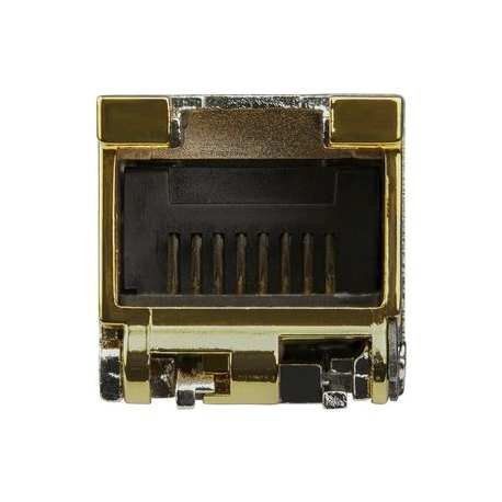 StarTech.com Cisco GLC-TE Compatible Module, 1000BASE-T Copper Industrial Gigabit Ethernet Transceiver, SFP to RJ45 Cat6 / Cat5e 100m Extended Temp, Cisco Firepower, IE 2000, C9500, C2960 - Lifetime Warranty (GLCTEST) - SFP (mini-GBIC) transceiver module (equivalent to: Cisco GLC-TE) - GigE - 1000Base-T - RJ-45 - up to 100 m - 2