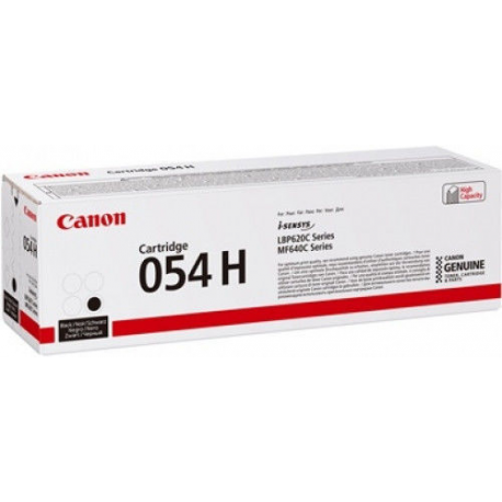 Canon 054 H - High capacity - black - original - toner cartridge - 1