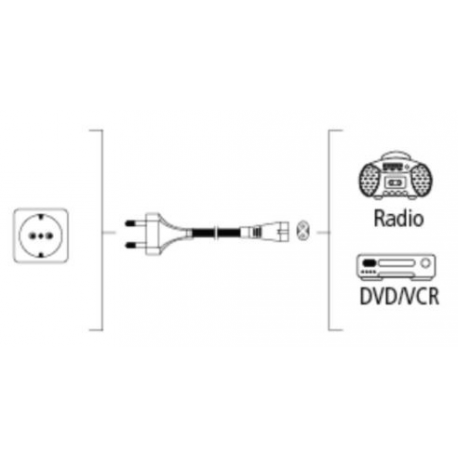 Techly Professional - Bulk cable - 305 m - foiled unshielded twisted pair (F / UTP) - CAT 5e - outdoor, solid - black - 1