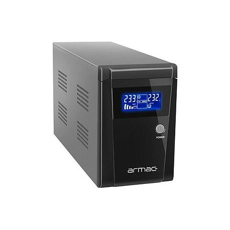 Armac Office 1500F - UPS - line interactive - AC 145 - 290 V - 950 Watt - 1500 VA - 2 x battery - 9 Ah - USB, RJ-45 - output connectors: 3 - 2