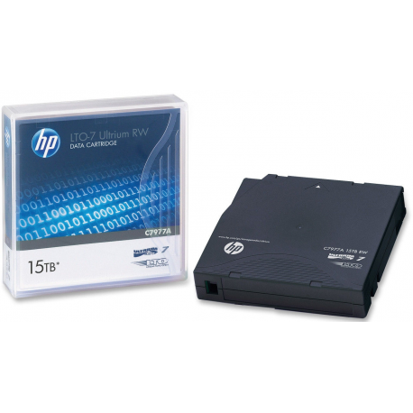 HPE Ultrium RW Data Cartridge - LTO Ultrium 7 - 6 TB / 15 TB - write-on labels - slate blue - 1