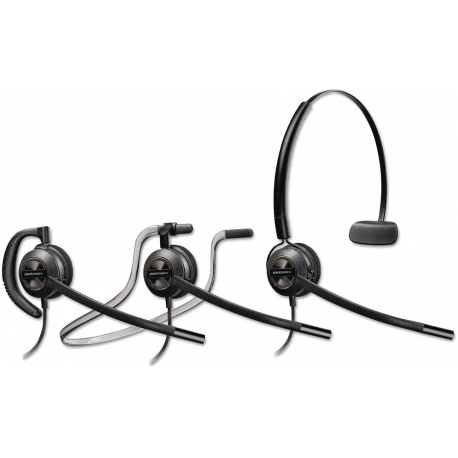 Poly EncorePro HW540 - Headset - on-ear - convertible - wired - 2