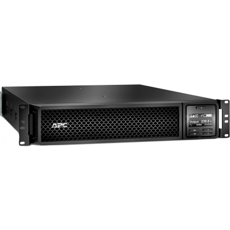APC Smart-UPS SRT 2200VA RM - UPS (rack-mountable  /  external) - AC 220 / 230 / 240 V - 1980 Watt - 2200 VA - Lead Acid - RS-232, USB - output connectors: 10 - 2U - black - for P / N: AR4018SPX432, AR4024SP, AR4024SPX429, AR4024SPX431, AR4024SPX432, NBWL0356A - 2