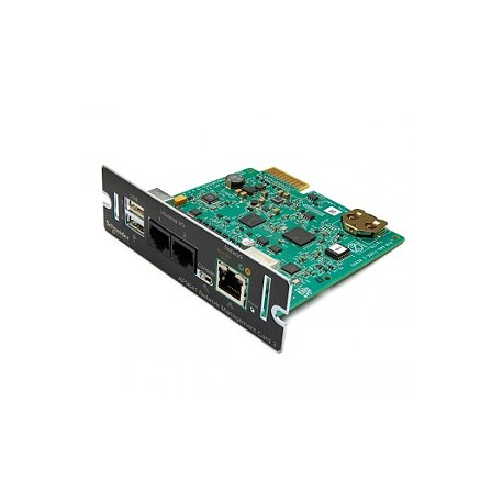 APC Network Management Card 3 with PowerChute Network Shutdown & Environmental Monitoring - Remote management adapter - GigE - 1000Base-T - for P / N: SMTL2200RM2UC, SMTL2200RM2UCNC, SMTL3000RM2UC, SMTL3000RM2UCNC, SMX1500RM2UCNC - 0