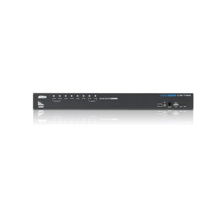 ATEN CS1798 - KVM  /  audio  /  USB switch - 8 x KVM  /  audio  /  USB - 1 local user - desktop, rack-mountable - 2