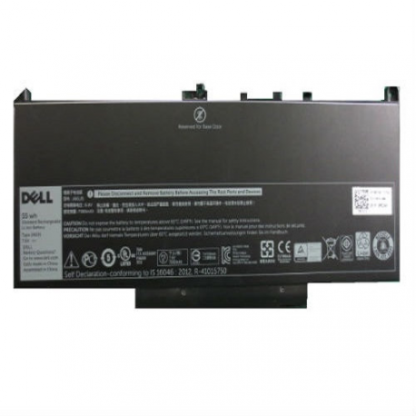 Dell Primary Battery - Laptop battery - Lithium Ion - 4-cell - 55 Wh - for Latitude E7270, E7470 - 1