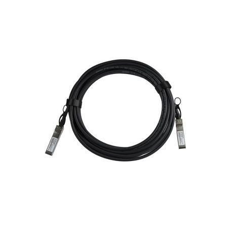 StarTech.com Cisco SFP-H10GB-CU6M Compatible 6m 10G SFP+ to SFP+ DAC Twinax, 10GbE SFP+ Copper DAC 10Gbps / 10GE Low Power Passive SFP+ Transceiver Module DAC Cable, Cisco Firepower ASR9000 - Lifetime Warranty (SFPH10GBCU6M) - 10GBase direct attach cable - SFP+ latched to SFP+ latched - 6 m - twinaxial - SFF-8431 / SFF-8432 - passive - black - 1