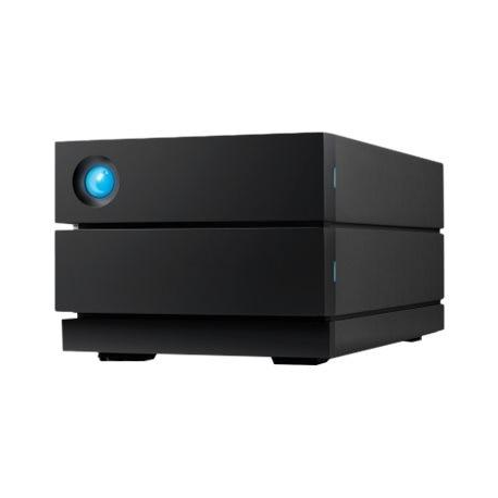 LaCie 2big RAID STHJ16000800 - Hard drive array - 16 TB - 2 bays - HDD 8 TB x 2 - USB 3.1 Gen 2 (external) - with 5 years Rescue Data Recovery Service Plan - 1