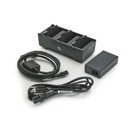 Zebra - Battery charger - 3 x batteries charging - Europe - 2