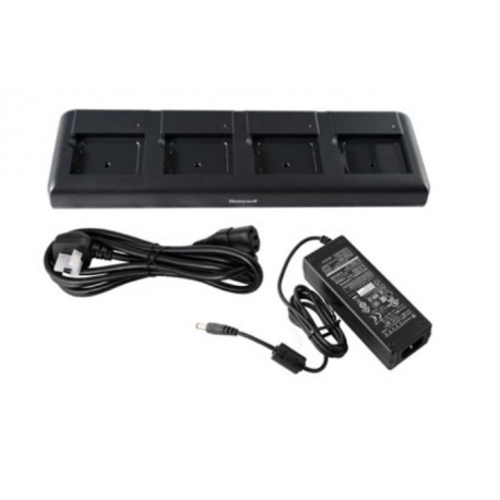 Honeywell Quad Battery Charger - Battery charger - output connectors: 4 - Europe - for P / N: BAT-EDA50K-1 - 2