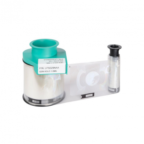 Evolis Generic Hologram Patch - Clear - lamination film - 2