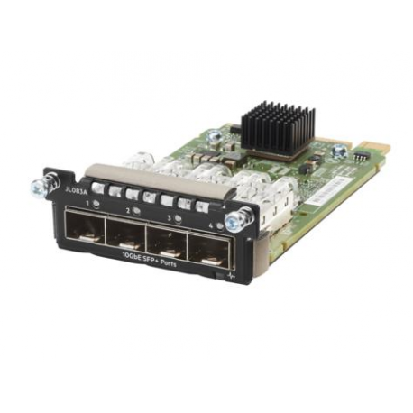 HPE Aruba - Expansion module - 10 Gigabit SFP+ x 4 - for HPE Aruba 2930M 24, 3810M 16SFP+, 3810M 24G, 3810M 48G - 1
