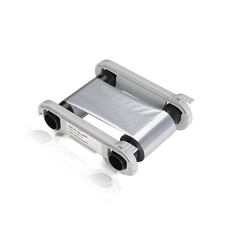 Evolis High Trust Monochrome Ribbon - Metallic silver - print ribbon - for Evolis Zenius, Zenius Classic line - 0