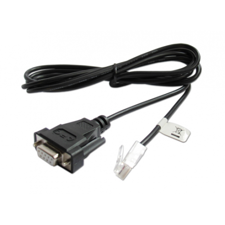 APC - Serial cable - RJ-45 (M) to DB-9 (F) - 2 m - for P / N: SRV1KA-TW, SRV1KI-TW, SRV2KA-TW, SRV2KI-TW, SRV3KA-TW, SRV3KI-TW, SRV6KI-TW - 2