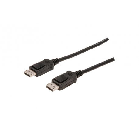 ASSMANN - DisplayPort cable - DisplayPort (M) to DisplayPort (M) - 1 m - molded - black - 1