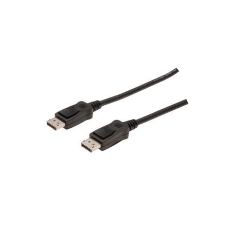 ASSMANN - DisplayPort cable - DisplayPort (M) to DisplayPort (M) - 2 m - molded - black - 2