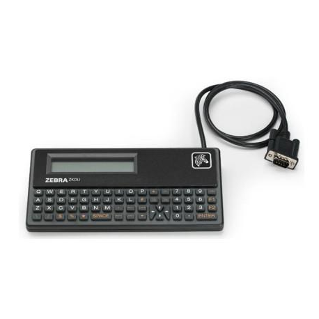 Zebra Keyboard Display Unit - Keyboard - serial - QWERTY - for Zebra ZD500R - 1