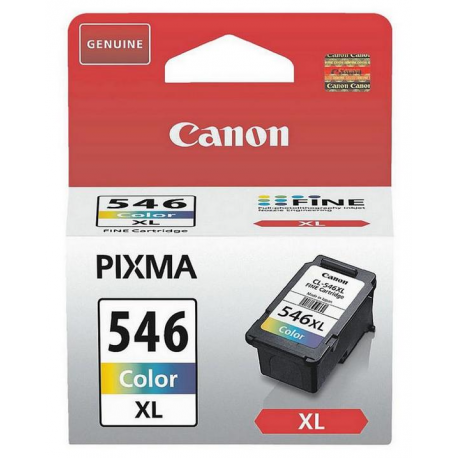Canon CL-546XL - 13 ml - High Yield - colour (cyan, magenta, yellow) - original - ink cartridge - for PIXMA TR4551, TR4650, TR4651, TS3350, TS3351, TS3352, TS3355, TS3450, TS3451, TS3452 - 1