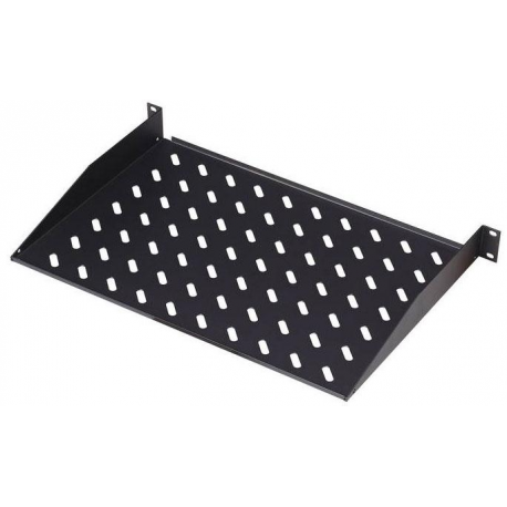 DIGITUS Professional DN-19 TRAY-1-400-SW - Rack mounting tray - RAL 9005 - 1U - 19" - 1