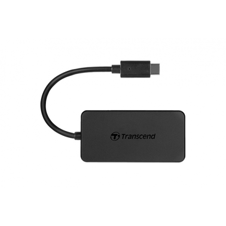 Transcend HUB2C - Hub - 4 x USB 3.1 Gen 1 - desktop - 0