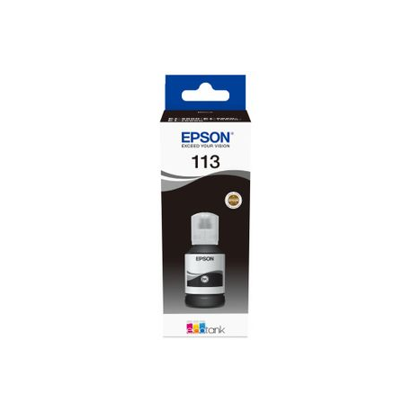 Epson EcoTank 113 - 127 ml - black - original - ink refill - for EcoTank ET-16150, 5150, 5170, 5880, M16600; EcoTank Pro ET-16680, 5150, 5170, M16680 - 0