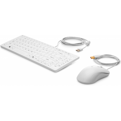 HP - Healthcare - keyboard and mouse set - USB - English - for HP Z1 G8; EliteDesk 805 G6, 80X G8; EliteOne 800 G8; Engage One Pro; ProDesk 40X G6 - 0