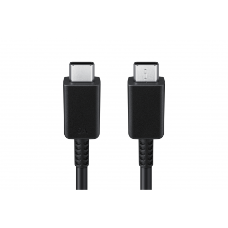 Samsung EP-DN975 - USB cable - USB-C (M) to USB-C (M) - USB 2.0 - 1 m - USB Power Delivery (5A, 100W) - black - for Galaxy Note10, Note10+, Note10+ 5G - 4