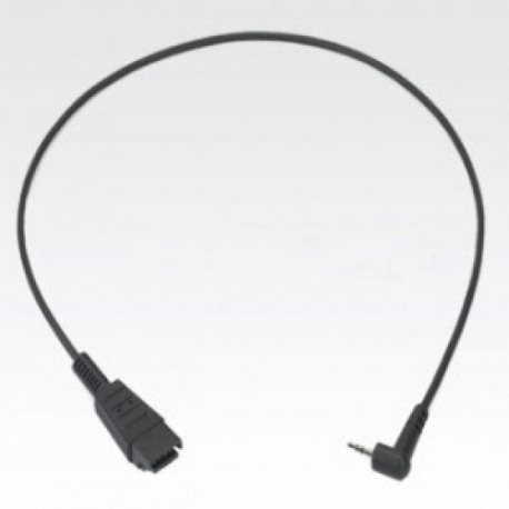 Zebra - Headset adapter - stereo micro jack male - for Zebra MC3200, MC3300 - 0