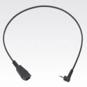 Zebra - Headset adapter - stereo micro jack male - for Zebra MC3200, MC3300
