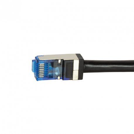 LogiLink Professional - Patch cable - RJ-45 (M) to RJ-45 (M) - 50 m - SFTP - CAT 6a - halogen-free, outdoor - black - 5