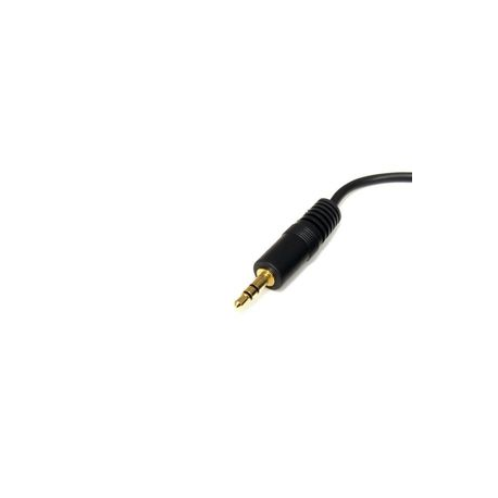 StarTech.com 3.5mm to RCA Cable - 6 ft / 1.8m - RCA Audio Cable - Headphone to RCA Cable - Audio to RCA Cable (MU6MMRCA) - Audio cable - stereo mini jack male to RCA x 2 male - 1.83 m - black - for P/N: HD202A, PEXHDCAP60L2, ST121HDBTSC, ST12MHDLNHK, ST12MHDLNHR, ST222HDBT, VID2HDCON2 - 1