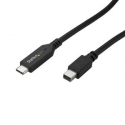 StarTech.com 6ft  /  2m USB-C to Mini DisplayPort Cable - 4K 60Hz - Black - USB 3.1 Type C to mDP Adapter (CDP2MDPMM6B) - DisplayPort cable - USB-C (M) to Mini DisplayPort (M) - USB 3.1  /  Thunderbolt 3  /  DisplayPort 1.2 - 1.8 m - 4K60Hz (3840 x 2160) support - black